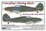 1/48 Hawker Sea Hurricane Mk.IB camouflage pattern paint mask