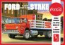 1/25 Ford C-600 tilt-cab Stake Bed with 2 Coke Machine