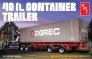 1/25 40ft Semi Container Trailer