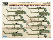 AOA Decals CH-54A Skycrane Tarhe Vietnam 1/35 AOA Decals CH-54A Skycrane Tarhe Vietnam 1/35