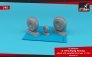 1/48 Boeing B-17G Flying Fortress wheels Type A