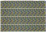 1/28 4 colour lozenge full pattern width for upper surfaces
