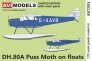 1/72 DH.80A Puss Moth on floats