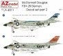 1/48 McDonnel Douglas F3H-2N Decal set - Part 2