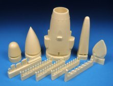 Barracuda 1/72 B-1B Lancer Set Correction Nez et Queue Tardif Barracuda 1/72 B-1B Lancer Set Correction Nez et Queue Tardif