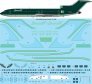 1/144 Ultra Perseus Green Boeing 727-200