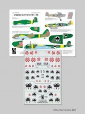 Blue Rider 1/48 Décals Aviation Croate WWII Blue Rider 1/48 Décals Aviation Croate WWII