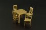 1/72 Table and chairs (PE set)