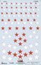 1/72 Russian Red Stars National Insignia, 7 sizes
