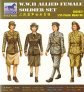 1/35 WWII Allied Female Figure Set.