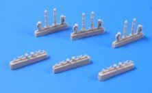 CMK M134 Minigun Six Canons Gatling 1/48 - 6 pcs CMK M134 Minigun Six Canons Gatling 1/48 - 6 pcs