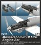 1/72 Messerschmitt Bf-109E-3/Bf-109E-4/Bf-109E-7 Engine Set Deta