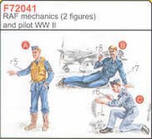 CMK Figurines RAF Mécaniciens et Pilote WWII 1/72 CMK Figurines RAF Mécaniciens et Pilote WWII 1/72
