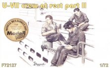 CMK 1/72 Equipage U-Boot Type VIIc 3 Figurines au Repos Set 2 CMK 1/72 Equipage U-Boot Type VIIc 3 Figurines au Repos Set 2