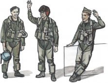 CMK Pilotes Jets US Modernes 1/72 - 3 Figurines CMK Pilotes Jets US Modernes 1/72 - 3 Figurines