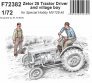 1/72 Zetor 25 Tractor Driver & village boy