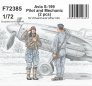 1/72 Avia S-199 Pilot and Mechanic