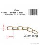 Fine Brass Chain for 1/72 and 1/48 scale