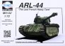 1/72 ARL-44 The Last French Heavy Tank