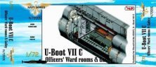 CMK 1/72 Type VIIc U-Boot Carré Officiers et Cuisine Revell CMK 1/72 Type VIIc U-Boot Carré Officiers et Cuisine Revell