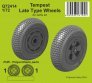 1/72 Tempest / Typhoon Late Type Wheels for Airfix