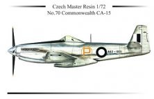 CMR CAC CA-15 1/72 avec décalcomanies CMR CAC CA-15 1/72 avec décalcomanies