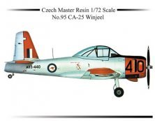 CMR CAC CA-25 Winjeel 1/72 avec décalcomanies CMR CAC CA-25 Winjeel 1/72 avec décalcomanies