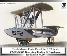 Chariot de mise à l'eau Hansa-Brandenburg W.20 1/72 Chariot de mise à l'eau Hansa-Brandenburg W.20 1/72