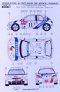 1/24 Peuegot 306 Maxi Kit Car El Corte Ingls 1996 decal