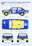 1/24 Fiat 131 Abarth Tour de Corse 1977 Winner decal