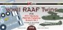 1/48 WWII RAAF Twins Part III 3x camouflages decal