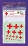 Different scales Red Cross insignia decal