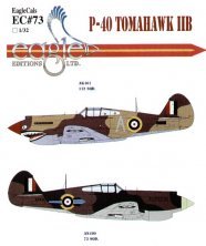 Eagle Cal Décals 1/32 Curtiss P-40B Tomahawk IIb Eagle Cal Décals 1/32 Curtiss P-40B Tomahawk IIb