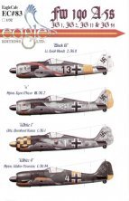 Eagle Cal Décals 1/32 Focke-Wulf Fw-190A-5 JG 11/2/54 Eagle Cal Décals 1/32 Focke-Wulf Fw-190A-5 JG 11/2/54