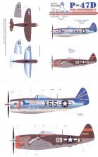 Eagle Cal Décals P-47D Thunderbolt 1/32 Part 3 - 2x65 Eagle Cal Décals P-47D Thunderbolt 1/32 Part 3 - 2x65