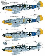 Eagle Cal Décals 1/48 Messerschmitt Bf-109G-5/G-6 JG 51/54 Eagle Cal Décals 1/48 Messerschmitt Bf-109G-5/G-6 JG 51/54