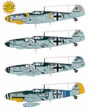 Eagle Cal 1/72 Décalcomanies Messerschmitt Bf-109G-64 Eagle Cal 1/72 Décalcomanies Messerschmitt Bf-109G-64
