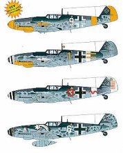 Eagle Cal 1/72 Décals Messerschmitt Bf-109G-6 Eagle Cal 1/72 Décals Messerschmitt Bf-109G-6