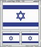 1/35 SET Israeli flags