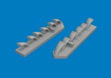 Eduard Brassin Fw 190D-9 Échappements 1/48 pour Miniart Eduard Brassin Fw 190D-9 Échappements 1/48 pour Miniart