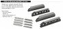Brassin 1/72 Me 410 exhaust stacks for Airfix