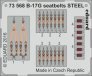 SET B-17G seatbelts STEEL