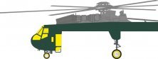 Eduard Masque 1/72 CH-54A pour ICM Eduard Masque 1/72 CH-54A pour ICM