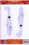 Decals 1/72 Fw 190A-8/R2 national insignia