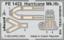 1/48 Hurricane Mk.IIb seatbelts STEEL for Arma Hobby