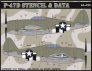 1/48 Republic P-47D Thunderbolt Stencils and Data