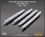 1/32 LAU-115C/A Launcher 3D Resin 4 Launchers