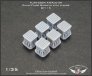 1/35 AN/ALE-39 Chaff/Flare buckets with flange