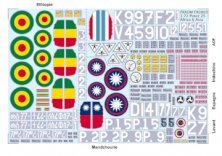 Azur Potez 25 Africa & Asia Decals 1/72 Azur Potez 25 Africa & Asia Decals 1/72