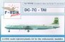 1/144 Douglas DC-7C. T.A.I.